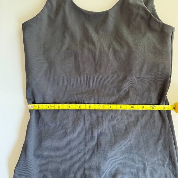 Girlfriend Collective Onesie Unisuit One-Piece Spandex Biker Size Large Gray - Picture 6 of 6